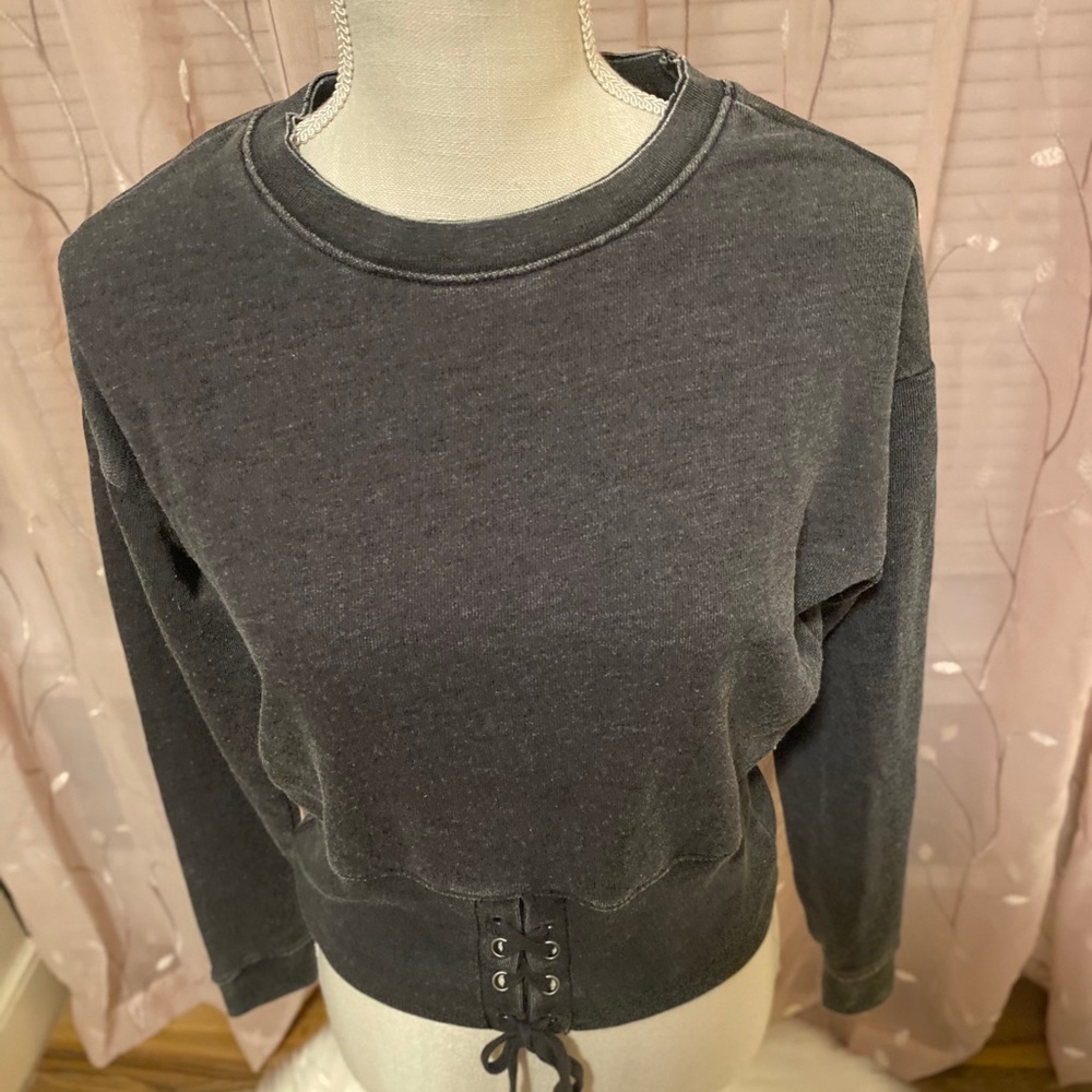 American eagle crop sweatshirt